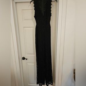 Black Lace Jumpsuit